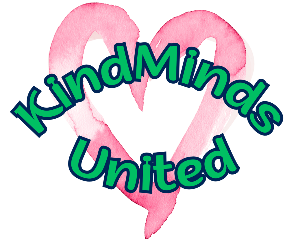 Kind Minds United heart and text